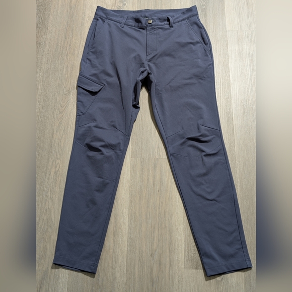 Adidas Men's Navy Adicross Pants - 32x32 - Preloved - Picture 1 of 9
